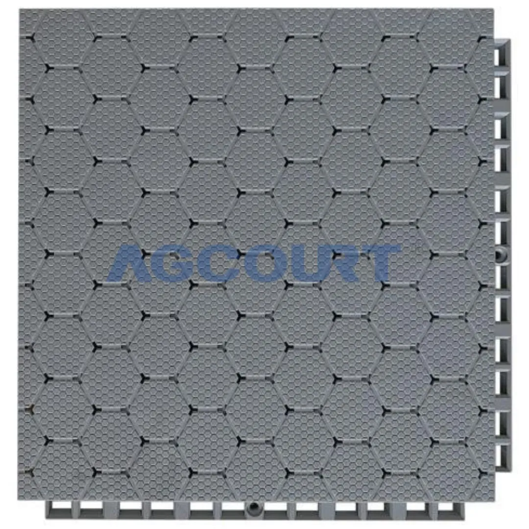 AG-V1-Ultra 21mm Tournament TPE Rubber Sports Flooring Tiles